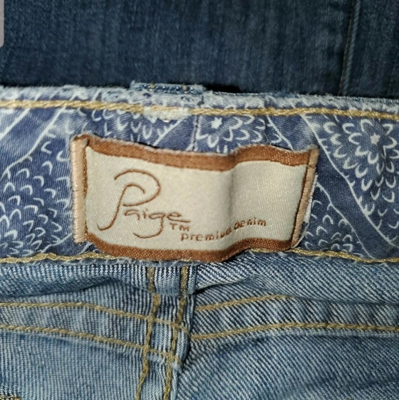 ❌SOLD❌PAIGE PREMIUM DENIM Calabasas Flare Jeans - Picture 6 of 8